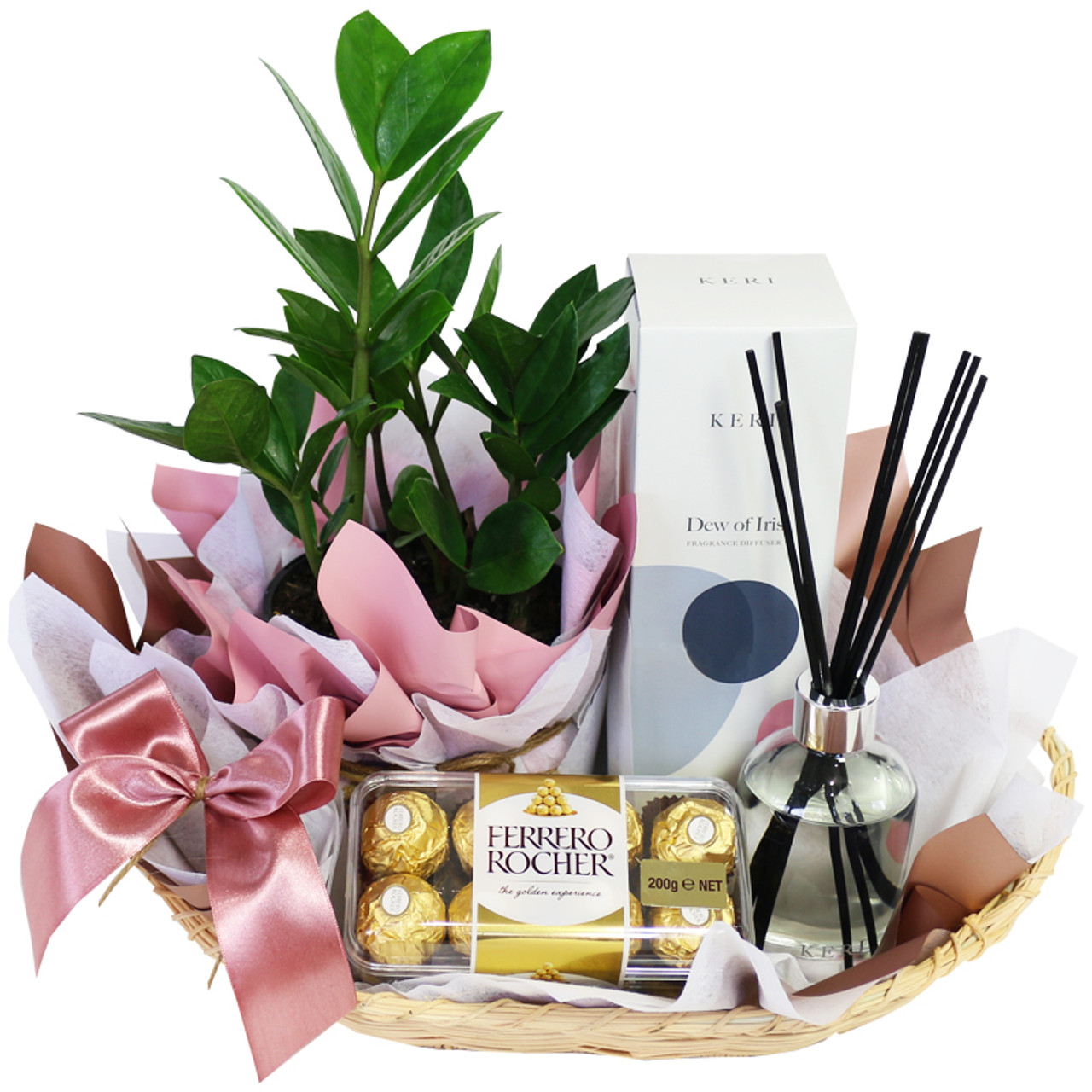 The Botanical Basket Hamper – Flowers Gold Coast