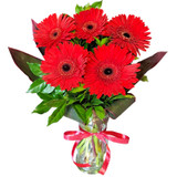 MARKET BLOOMS -  Gerberas in Vase