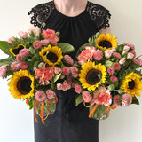 Managers Special, Mixed Posy in Vase - FREE GOLD COAST* DELIVERY