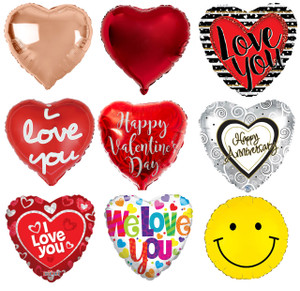 Love & Valentine's Helium Foil Balloon Love & Valentine's Helium Foil Balloon