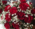 Baby's breath and red rose bridal bouquet