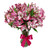 Alstroemeria in Vase - FREE GOLD COAST* DELIVERY