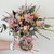 MARKET BLOOMS- Native Blushing Brides in Vase