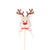 Decorative Wooden Christmas Reindeer
