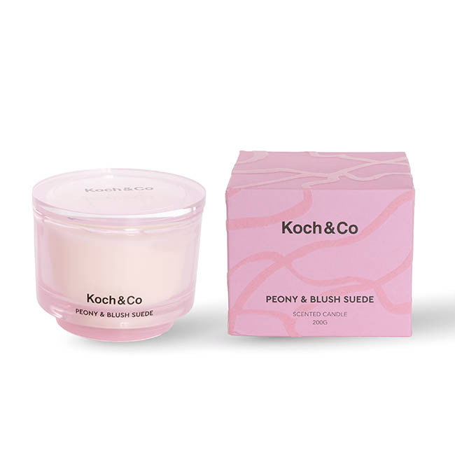 Soy Candle -  Peony & Blush 200g