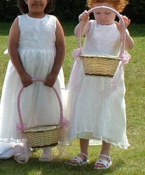 flower girl wicker baskets australia