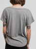 Goat - Multicolor on Heather Grey Triblend Womens Dolman T Shirt