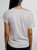The Forest - Multicolor on Heather White Triblend Womens Dolman T Shirt