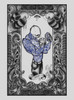 The Boxer - Multicolor on Heather Grey Triblend Men's Long Sleeve