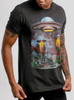 UFOs - Multicolor on Mens T Shirt