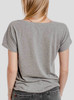 Tv Time - Multicolor on Heather Grey Triblend Womens Dolman T Shirt