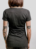 Charcoal Triblend Crew - Blank Women's T-Shirt