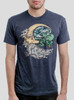 Man in the Moon - Multicolor on Mens T Shirt