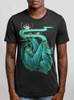 Sloth - Multicolor on Heather Black Triblend Mens T Shirt