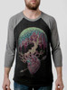 Empathy - Multicolor on Heather Black and Grey Triblend Raglan