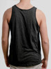 Bear Country - Multicolor on Heather Black Triblend Mens Tank Top