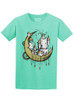 Moon Castle - Multicolor on Mens T Shirt