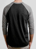 Rooftops - Multicolor on Heather Black and Grey Triblend Raglan