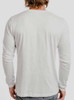 Early Bird - Multicolor on Heather White Men's Long Sleeve