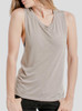 Heather Stone - Blank Women's Muscle Tank Top