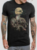 Creature Comfort - Multicolor on Heather Black Triblend Mens T Shirt