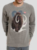 Mammoth - Multicolor on Heather Grey Triblend Men's Sweatshirt