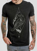 Raven - White on Mens T Shirt