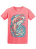 Koi Swirl - Multicolor on Mens T Shirt