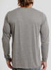 Space Discovery - Multicolor on Heather Grey Triblend Men's Long Sleeve