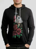 Lady of the Dead - Multicolor on Black Men's Pullover Hoodie