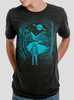 Another World - Multicolor on Heather Black Triblend Mens T Shirt