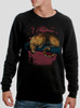 Leopard - Multicolor on Black Men's Sweatshirt