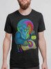 Inspiration - Multicolor on Heather Black Triblend Mens T Shirt