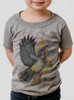 Cactus Wren - Multicolor on Heather Grey Toddler T-Shirt