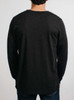 Wizard - Multicolor on Heather Black Triblend Men's Long Sleeve