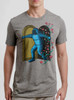 New Dimension - Multicolor on Mens T Shirt