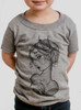 Lola Luck - Multicolor on Heather Grey Toddler T-Shirt