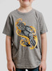 Sea Turtle - Multicolor on Heather Grey Triblend Youth T-Shirt