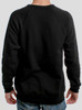 Compass - Multicolor on Black Men's Sweatshirt