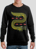 Gator - Multicolor on Black Men's Sweatshirt