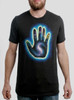 Destiny - Multicolor on Heather Black Triblend Mens T Shirt