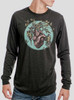 Rebirth - Multicolor on Heather Black Triblend Men's Long Sleeve