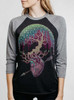 Empathy - Multicolor on Heather Black and Grey Triblend Womens Raglan