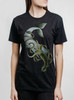 Whale vs Squid - Multicolor on Womens Unisex T Shirt