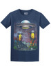 UFOs - Multicolor on Womens Unisex T Shirt