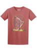 Tree Harp - Multicolor on Womens Unisex T Shirt