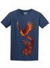 Phoenix - Multicolor on Womens Unisex T Shirt