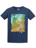 Paint the Sky - Multicolor on Womens Unisex T Shirt