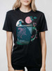 Ocean Brew - Multicolor on Heather Black Triblend Womens Unisex T Shirt