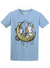 Moon Castle - Multicolor on Womens Unisex T Shirt